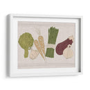 Frutas De Contorno Y Verduras Ii - Vision Studio | Cuadro decorativo de Canvas Lab