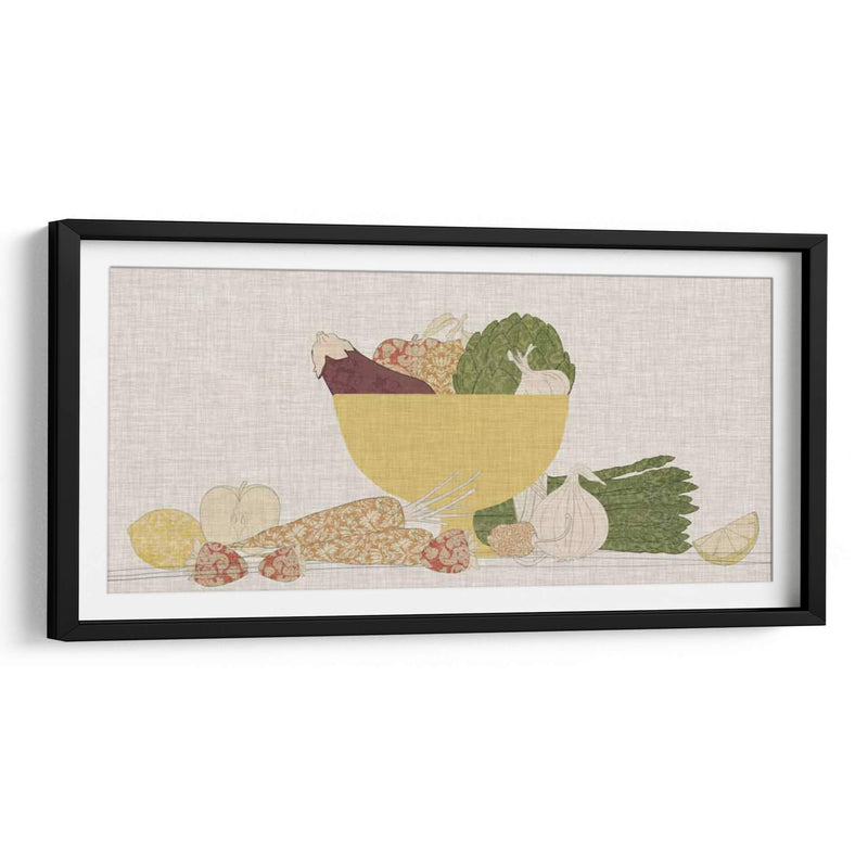 Frutas De Contorno Y Verduras Iii - Vision Studio | Cuadro decorativo de Canvas Lab