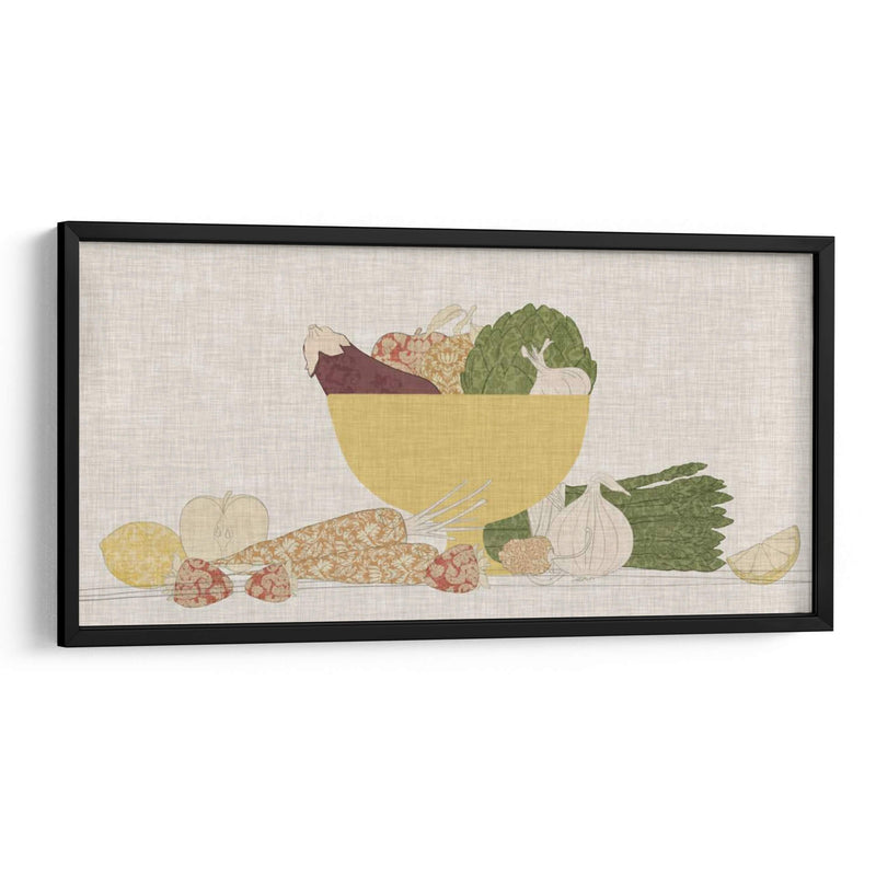 Frutas De Contorno Y Verduras Iii - Vision Studio | Cuadro decorativo de Canvas Lab