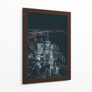 El encanto de la noche en la ciudad | Cuadro decorativo de Canvas Lab
