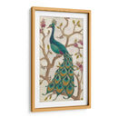 Peacock Fresco Ii - June Erica Vess | Cuadro decorativo de Canvas Lab