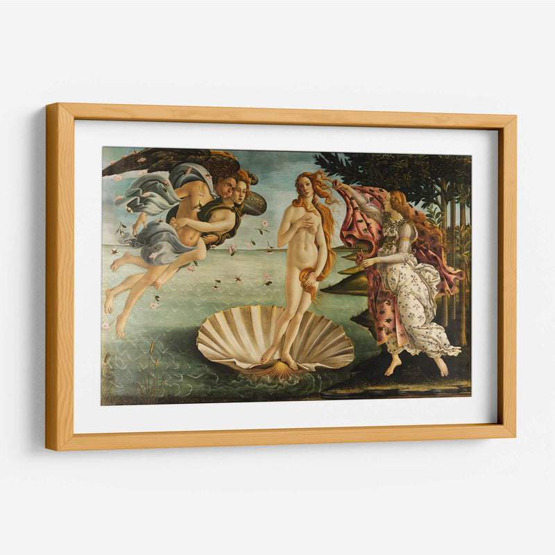 El nacimiento de Venus - Sandro Botticelli | Cuadro decorativo de Canvas Lab