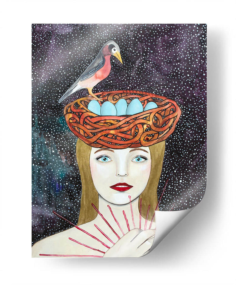 El nido del pensamiento | Cuadro decorativo de Canvas Lab