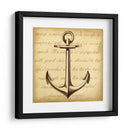 Ancla De Los Capitanes Sepia - Ethan Harper | Cuadro decorativo de Canvas Lab