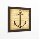 Ancla De Los Capitanes Sepia - Ethan Harper | Cuadro decorativo de Canvas Lab