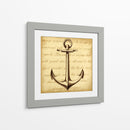 Ancla De Los Capitanes Sepia - Ethan Harper | Cuadro decorativo de Canvas Lab