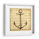 Ancla De Los Capitanes Sepia - Ethan Harper | Cuadro decorativo de Canvas Lab