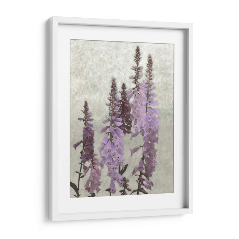 Foxgloves No Adornados I - Chariklia Zarris | Cuadro decorativo de Canvas Lab