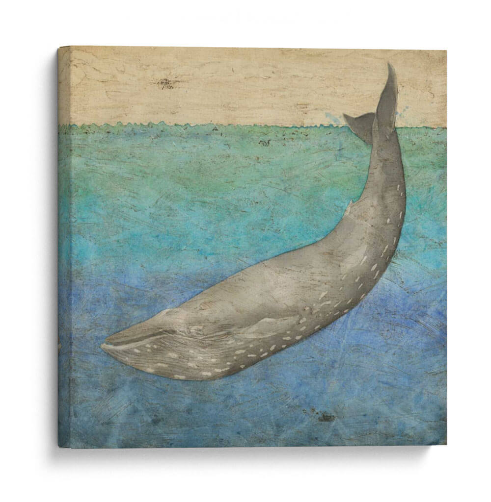 Ballena De Buceo I - Megan Meagher | Cuadro decorativo de Canvas Lab