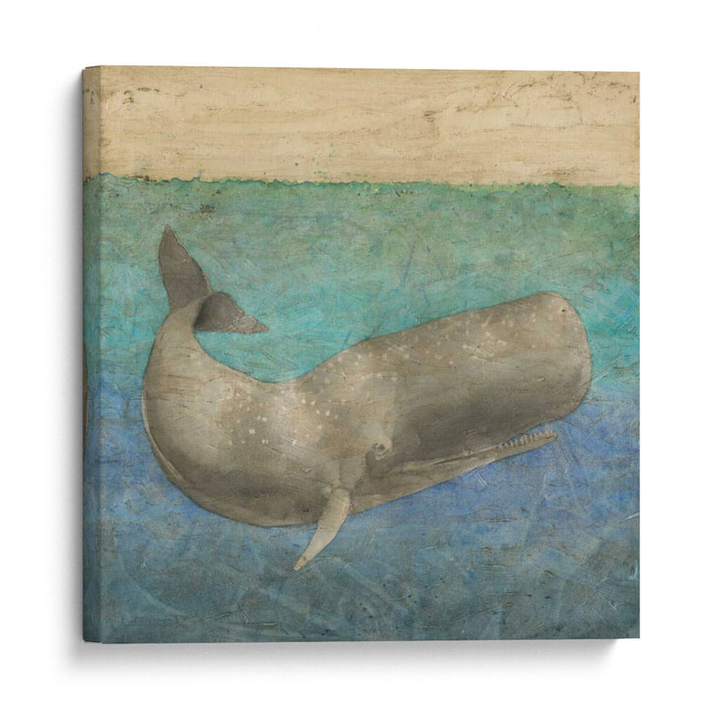 Ballena De Buceo Ii - Megan Meagher | Cuadro decorativo de Canvas Lab