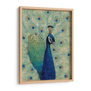 Peacock Azul I - Tim OToole | Cuadro decorativo de Canvas Lab