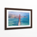 El puente de San Francisco desde arriba | Cuadro decorativo de Canvas Lab