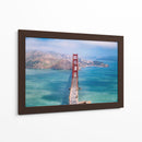 El puente de San Francisco desde arriba | Cuadro decorativo de Canvas Lab