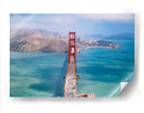 El puente de San Francisco desde arriba | Cuadro decorativo de Canvas Lab