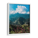 Floreciendo en la montaña | Cuadro decorativo de Canvas Lab