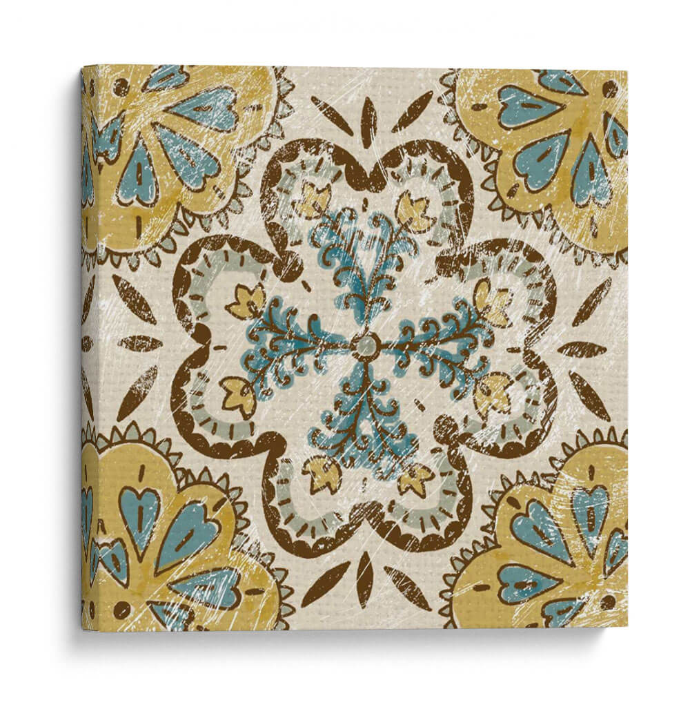 Batik Square Ii - Chariklia Zarris | Cuadro decorativo de Canvas Lab