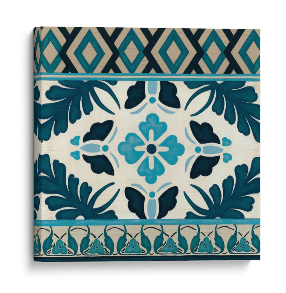 Indigo Frieze Iv - June Erica Vess | Cuadro decorativo de Canvas Lab