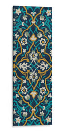 Tapiz De Cobalto I - Chariklia Zarris | Cuadro decorativo de Canvas Lab