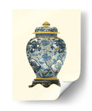 Jarrón De Porcelana Azul Ii - Vision Studio | Cuadro decorativo de Canvas Lab
