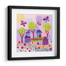 Casas De Primavera - Kim Conway | Cuadro decorativo de Canvas Lab