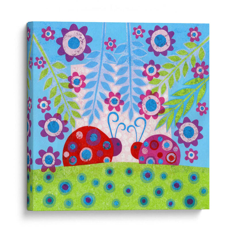 Ladybug Spots - Kim Conway | Cuadro decorativo de Canvas Lab