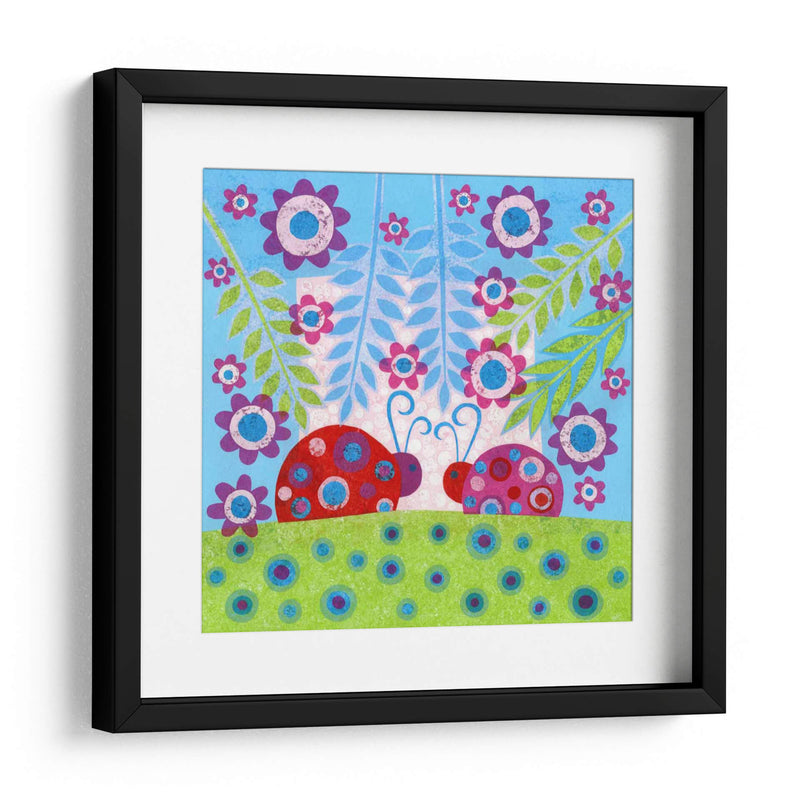 Ladybug Spots - Kim Conway | Cuadro decorativo de Canvas Lab