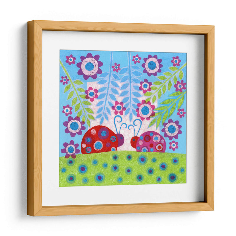 Ladybug Spots - Kim Conway | Cuadro decorativo de Canvas Lab