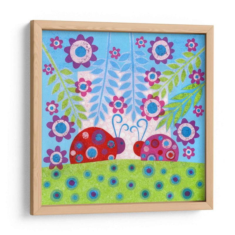Ladybug Spots - Kim Conway | Cuadro decorativo de Canvas Lab