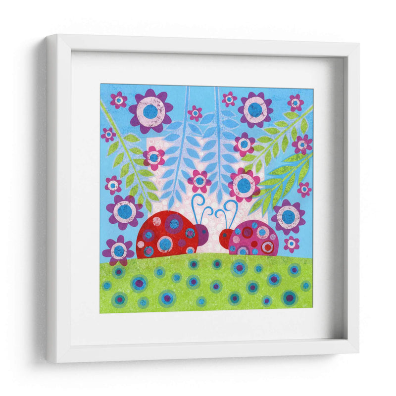 Ladybug Spots - Kim Conway | Cuadro decorativo de Canvas Lab