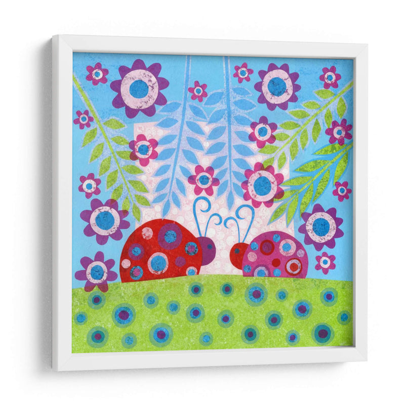 Ladybug Spots - Kim Conway | Cuadro decorativo de Canvas Lab