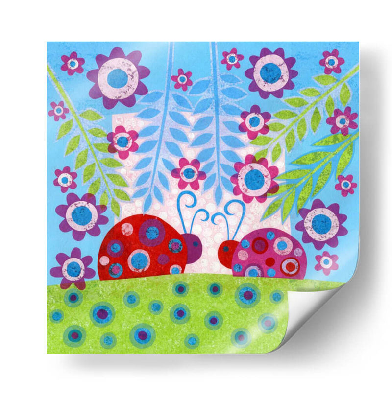 Ladybug Spots - Kim Conway | Cuadro decorativo de Canvas Lab