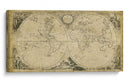Mapa Del Mundo De Los Descubrimientos - T. Jeffreys | Cuadro decorativo de Canvas Lab