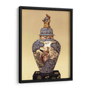 Jarrón Azul Oriental I | Cuadro decorativo de Canvas Lab