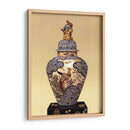 Jarrón Azul Oriental I | Cuadro decorativo de Canvas Lab