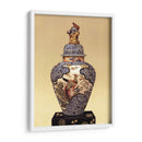 Jarrón Azul Oriental I | Cuadro decorativo de Canvas Lab
