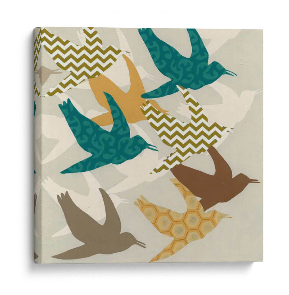 Flock Modelado I - June Erica Vess | Cuadro decorativo de Canvas Lab