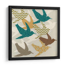 Flock Modelado I - June Erica Vess | Cuadro decorativo de Canvas Lab