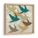Flock Modelado I - June Erica Vess | Cuadro decorativo de Canvas Lab