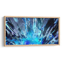 Explosión del cristal azul | Cuadro decorativo de Canvas Lab