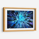 Explosión del núcleo azul | Cuadro decorativo de Canvas Lab