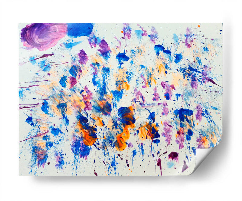 Explotando el color | Cuadro decorativo de Canvas Lab