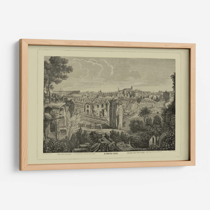 Vista Piranesi De Roma Ii - Piranesi | Cuadro decorativo de Canvas Lab