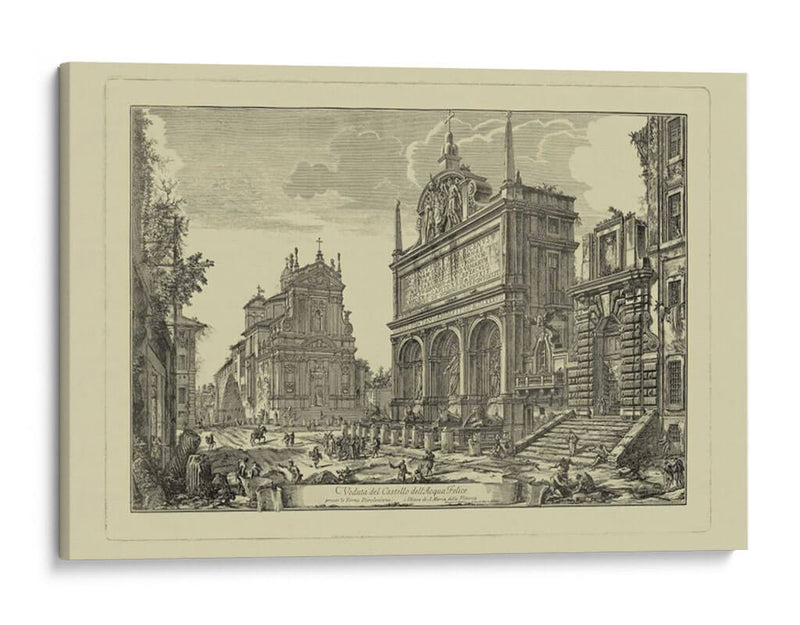 Vista Piranesi De Roma Iii - Piranesi | Cuadro decorativo de Canvas Lab