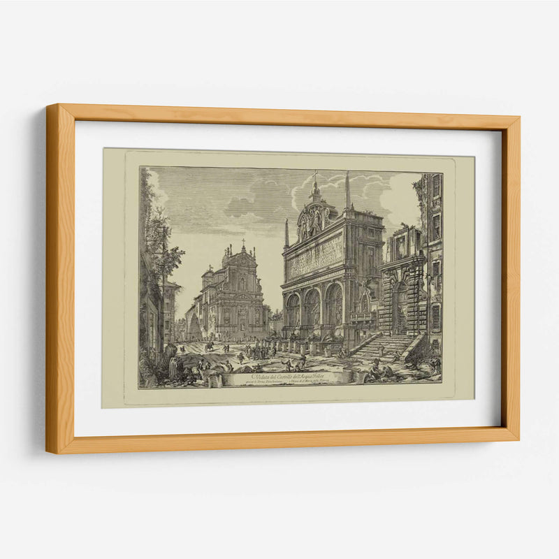 Vista Piranesi De Roma Iii - Piranesi | Cuadro decorativo de Canvas Lab