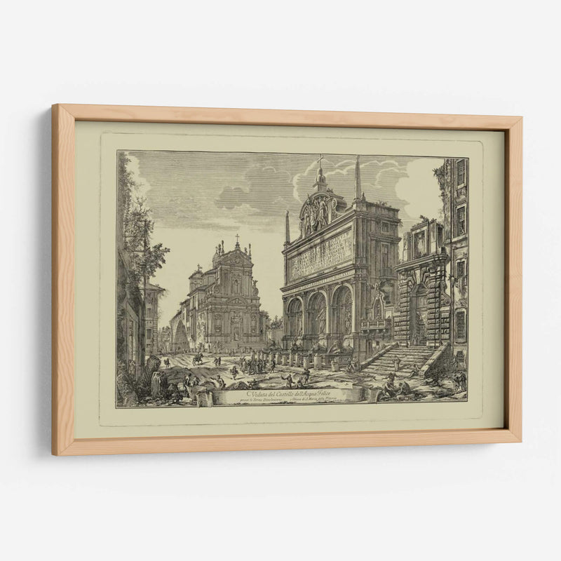 Vista Piranesi De Roma Iii - Piranesi | Cuadro decorativo de Canvas Lab