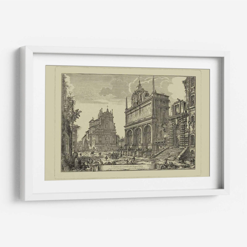 Vista Piranesi De Roma Iii - Piranesi | Cuadro decorativo de Canvas Lab