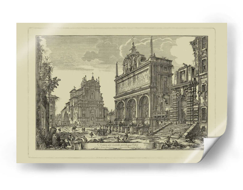 Vista Piranesi De Roma Iii - Piranesi | Cuadro decorativo de Canvas Lab