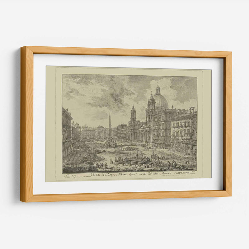 Vista Piranesi De Roma Vi - Piranesi | Cuadro decorativo de Canvas Lab