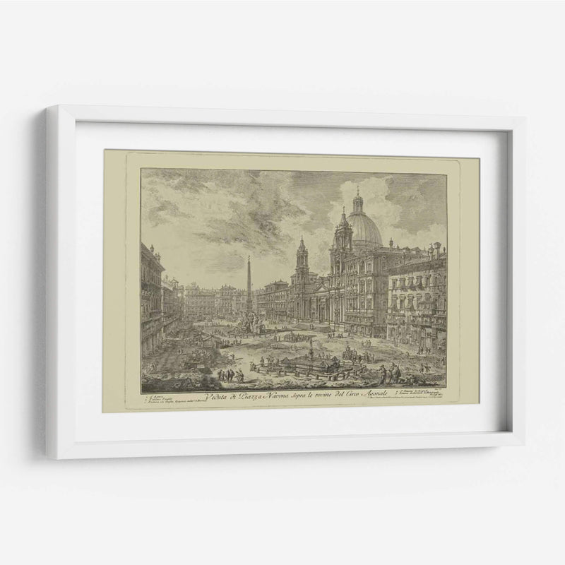 Vista Piranesi De Roma Vi - Piranesi | Cuadro decorativo de Canvas Lab