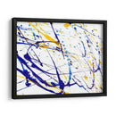 Expresión amarilla y azul | Cuadro decorativo de Canvas Lab